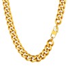 Prosteel Curb Chain Necklace Men's Classic 3/6/9/12 mm Wide Cuban