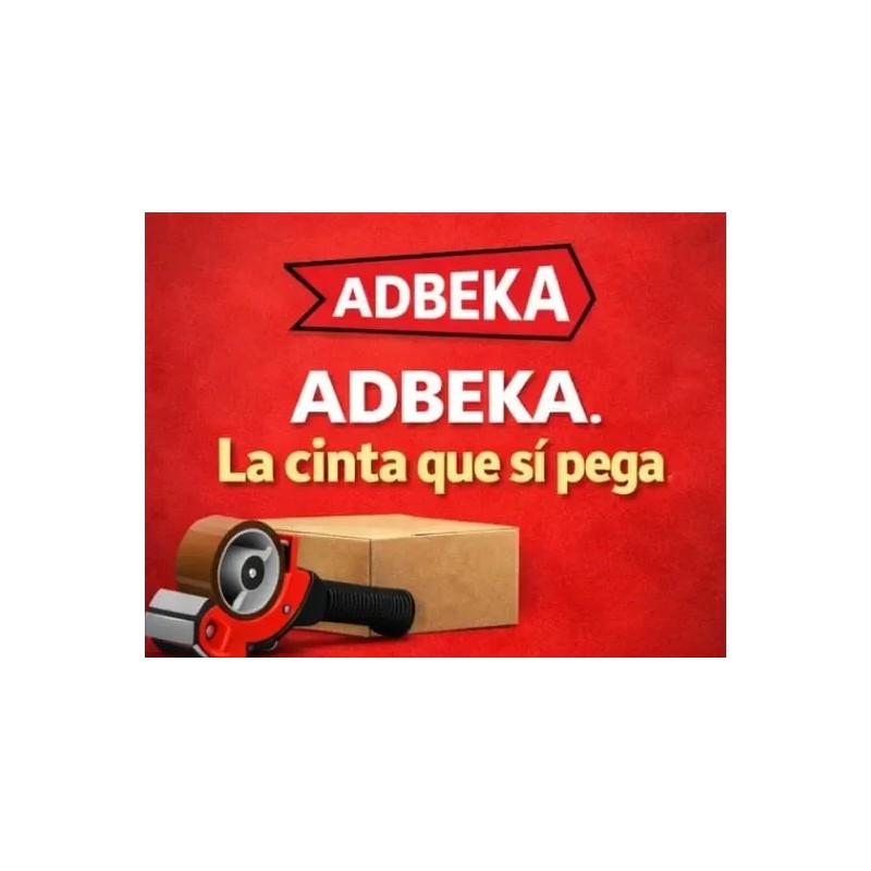 Cinta Adhesiva Acrílica Transparente Adbeka 48x150mm 36u