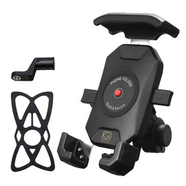 Endurance CL192906 Motorcycle Smartphone Holder Set, Vibration Absorption, General Purpose