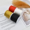 TONIFUL 1mm x 100 Yards Rainbow Nylon Cord Satin String