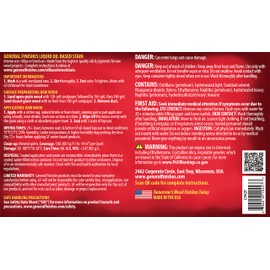 General Finishes Oil Based Penetrating Wood Stain, 1 Quart, Warm Cherry