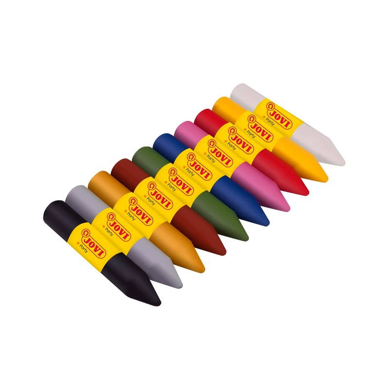 Jovi 176 - Box of 10 Coloured Sticks for Body
