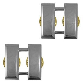 USMC Marine Corps Collar Device Rank Insignia: Captain (Capt)