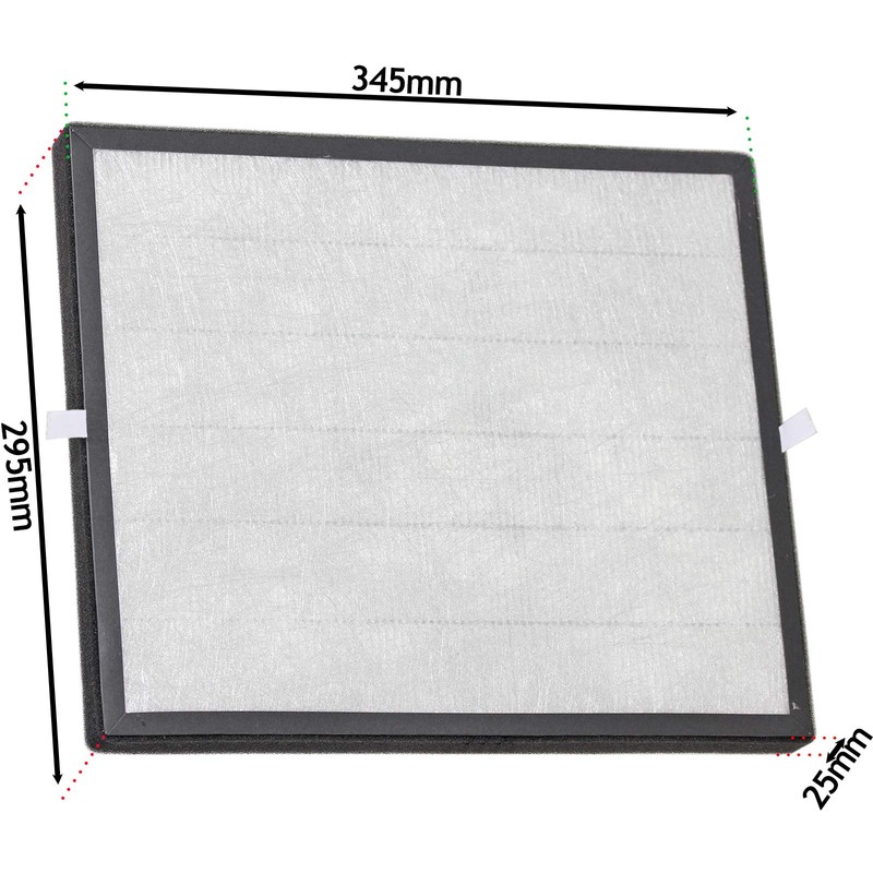 SPARES2GO Activated Carbon & HEPA Filter Kit compatible with Levoit