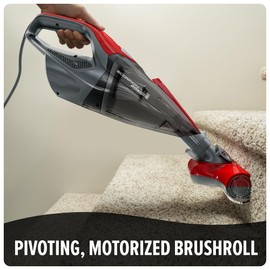 Dirt Devil Scorpion Plus Handheld Vacuum Cleaner, Powerful Suction, Lightweight, Includes Pivoting Stair and Upholstery Tool, Crevice Tool, Corded Portable Vacuum Cleaner