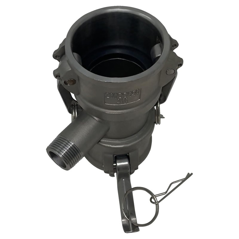 Gloxco Camlock Fitting, Type DD with 3/4" Pipe Tap, Stainless