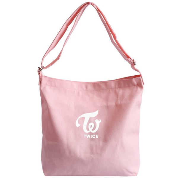 TWICE Merch Canvas Shoulder Bag, Hobo bag Crossbody Handbag Casual