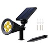 Lumisky Warm Spotlight Solar Light White, Plastic Metal, Warm White