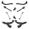 TRQ Front Steering & Suspension Kit Ball Joint Control Arm