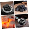 Totority Bamboo Charcoal Tablets for BBQ Camping Lightweight Charcoal for