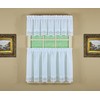 Today's Curtain, Heirloom Battenberg Eyelet Tier 36", White, 58" W