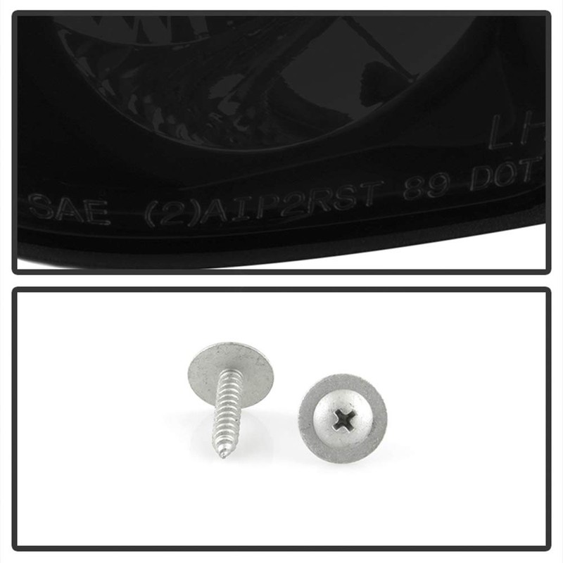 ACANII - For 1987-1996 Ford F150 F250 F350 Bronco Black