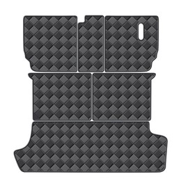 Cargo Mat for 2010-2023 Toyota 4Runner 7-Seat Trunk Mat & 2ND+3RD Row Rear Backrest Mat, All Weather Rear Cargo Liner Back Seat Cover Protector