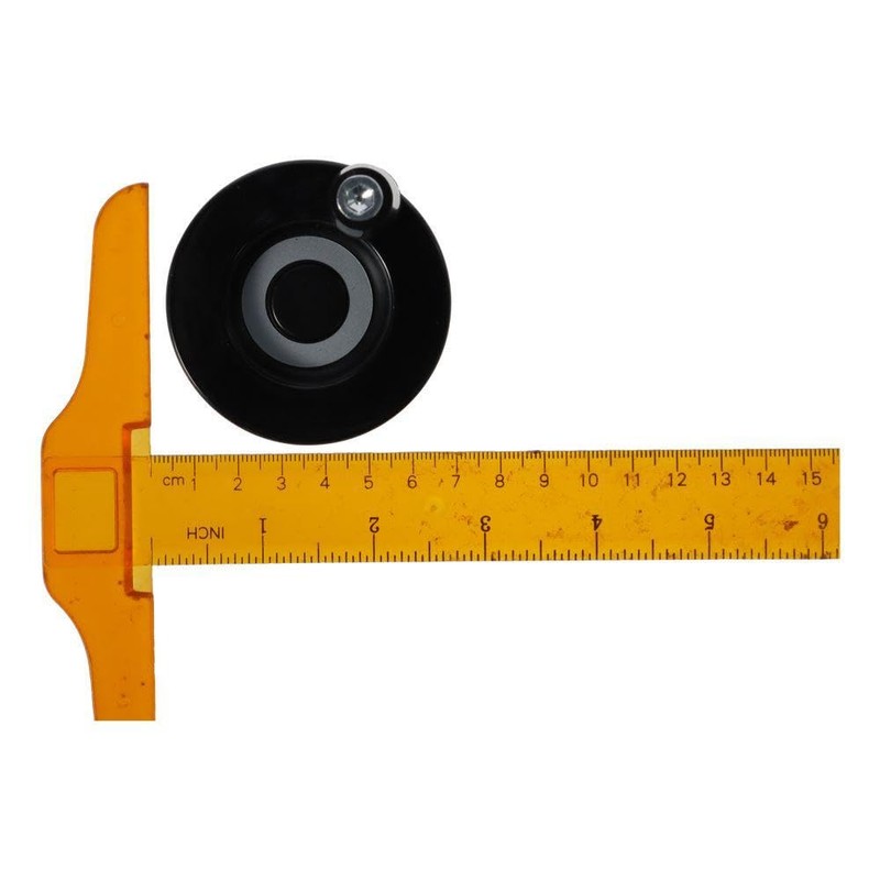 Handwheel Diameter: 2.5 inches (63 mm), Hole Diameter 0.3 inches