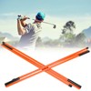 Fiberglass Golf Alignment Stick ThreeFold Direction Indicator Golf Equipment Accessories