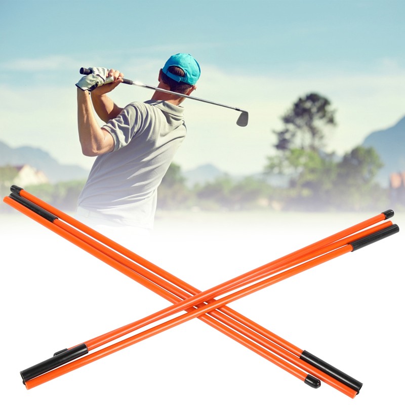 Fiberglass Golf Alignment Stick ThreeFold Direction Indicator Golf Equipment Accessories