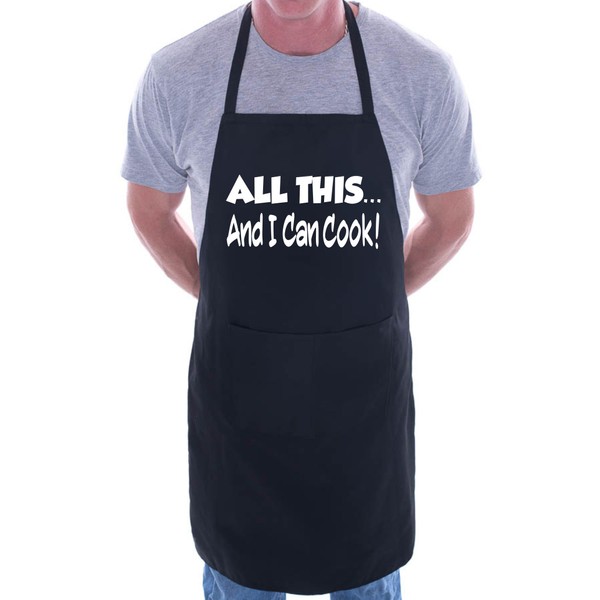 Print4U All This And I Can Cook Funny BBQ Cooking