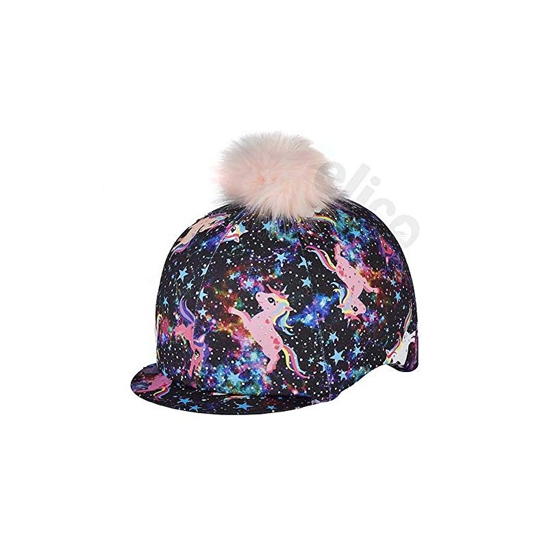 Elico Pony Fantasia Unicorn Sparkle Riding Skull Cap Hat Cover