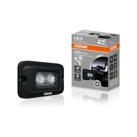 Osram LEDriving Flush Mount WL VX100-FL, LEDFLUSH101-FL, Off Road, LED Work Light, 600 Lumen, Beam up to 45 m, 12 V/24 V, Folding Box (1 Lamp)