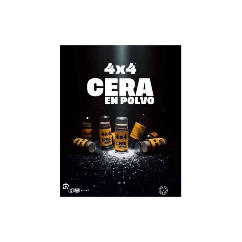 Cera En Polvo Para Cabello 4x4 20g