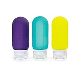 Travelon World Travel Essentials Set of 3 Leakproof 3 oz. Travel Tubes