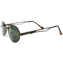Classic Vintage Retro Fashion Old School Mens Womens Oval Round Sunglasses