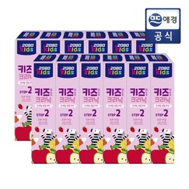 2080 Kids Clinic Alpha (Ages 3 and up) Fruity Scent 80g x 12 packs / 2080키즈크리닉 알파 (3세 이상) 프루티향 80g x 12개