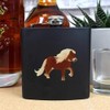6oz (170ml) 'Shetland Pony' Pocket Hip Flask (HP00009692)