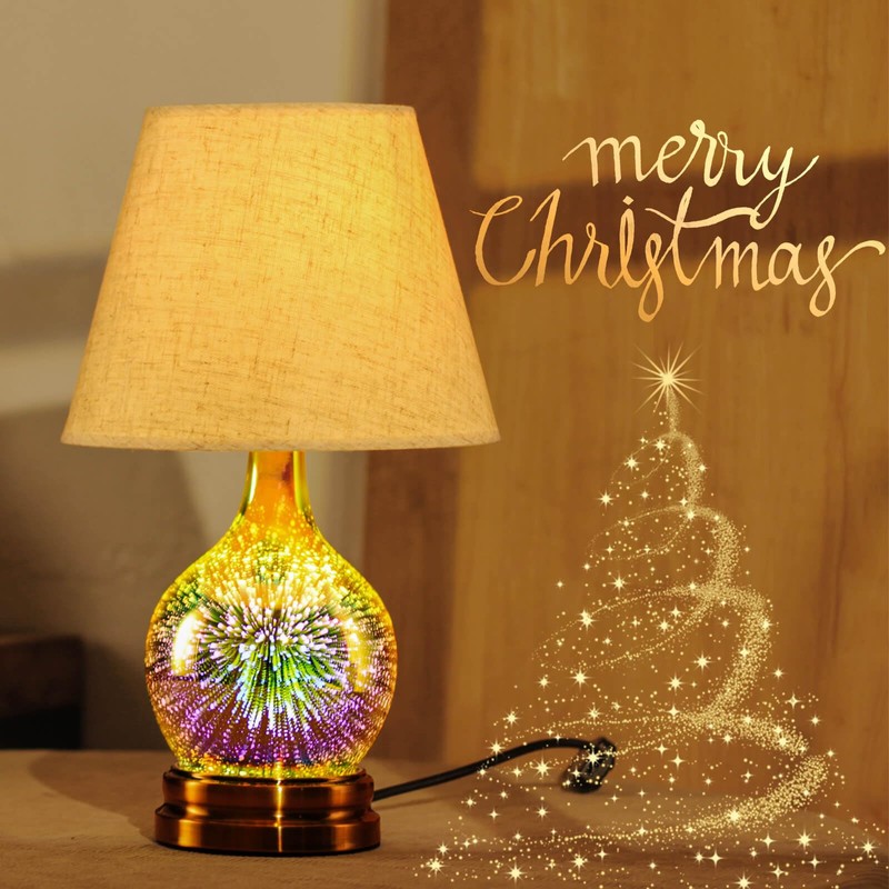 Porseme Table Lamp, Desk Lamp Bulb Included - Modern Lamp
