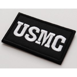 USMC Patch (United States Marine Corps / Navy) Velcro (Velcro/Velcro) Detachable Military Airsoft Embroidered Patch