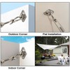 M6 Awning Mounting Set, 304 Stainless Steel, Awning Tensioner Accessories,