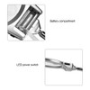 Desk Clip Clamp Flexible Magnifier Adjustable LED Magnifying Glass Jewelry