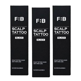 Forview [2+1] Forview Scalp Tattoo Crown Hairline Hair Loss Cover Black 15g / [2+1] 포뷰트 두피타투 정수리 헤어라인 탈모 커버 블랙 15g