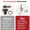 Joytrace Stainless Steel LS Oil Priming Adapter Kit M16 to