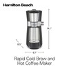 Hamilton Beach Convenient Craft Rapid Cold Brew & Hot Coffee