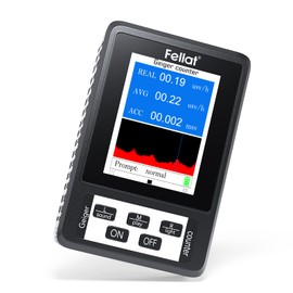 Fellat Radiation Measuring Instrument, Geiger Counter, High Accuracy, Beta Ray/Gamma Ray/X-ray Measurement, Radioactivity Measuring Instrument, Radioactivity Dosimeter, Japanese Instruction Manual (English Language Not Guaranteed)