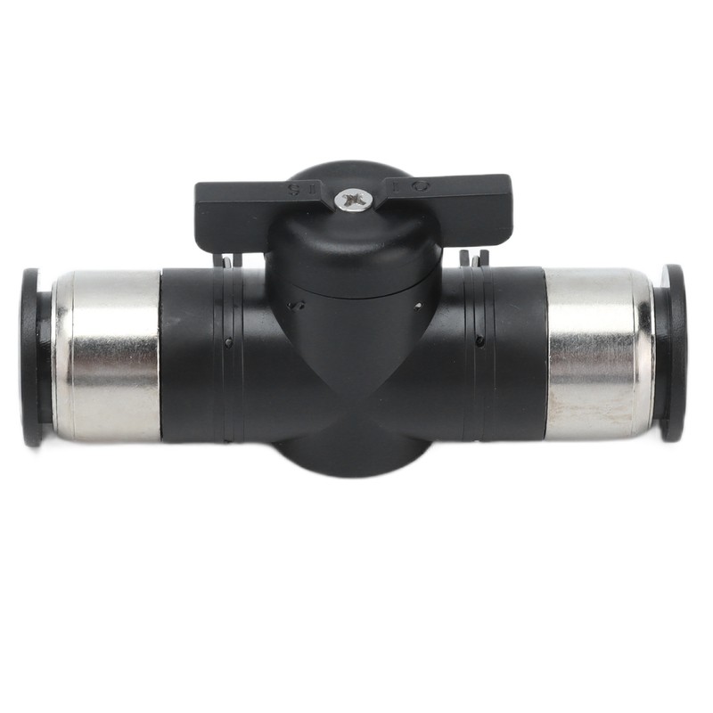 Push To Connect Straight Union Ball Valve Quick Release Pneumatic
