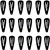 20 Pack Hair Clips, 2 Inch Metal Hair Clips, Kids