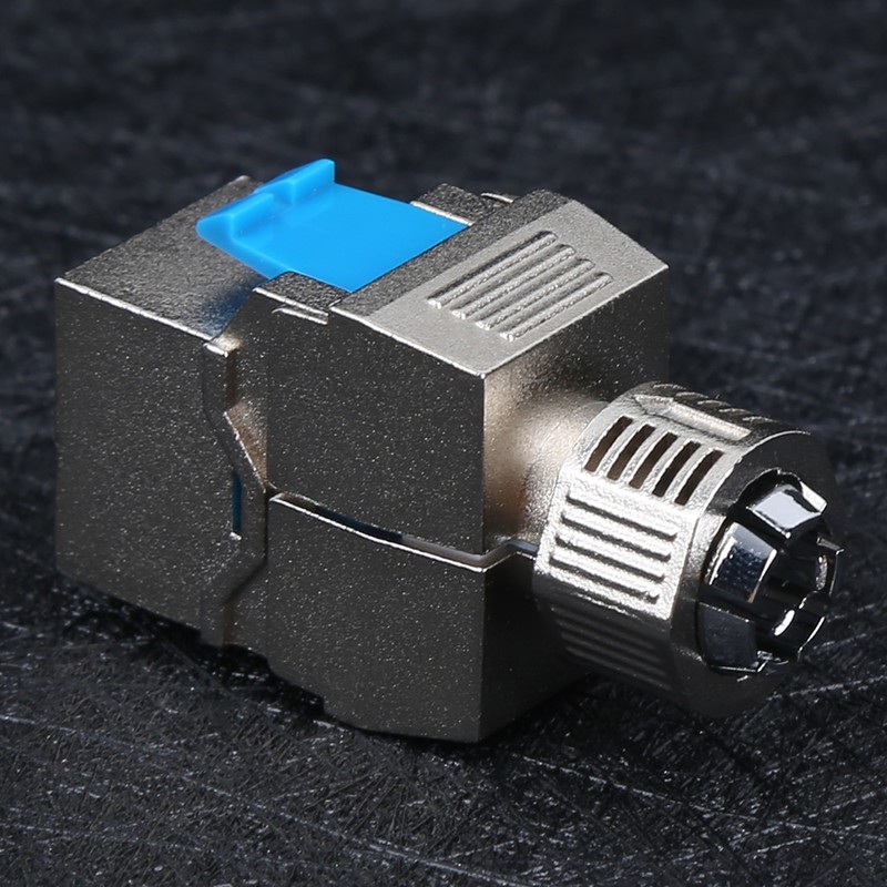 CAT8 Module Computer Network No Punch Down Tool Shielded RJ45