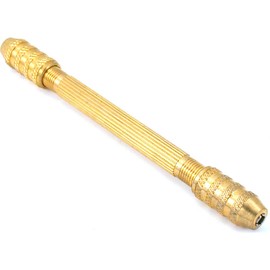 Double End Pin Vise Jewelers Drill Watchmaker Hand Tool