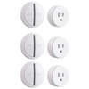 GREENCYCLE WiFi Smart Outlet Plug with Remote, Support APP Remote