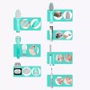 C8-JC Kit Pedicure Profesional Lima, Cortauñas, Corta Callos 8pz