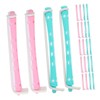 BIUDECO Curling Rods for Long Hair Two-color Perming Bar Hair