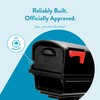 Architectural Mailboxes Gentry Plastic, Dual Access, Mailbox and Post Kit,