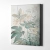 Whispering Botanicals No.1 – Minimal Leaf Study in Green and