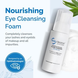 Dr Chrissie Eye Cleanse Foam Eyelash Makeup Eyelid Cleanser wTea Tree Supreme