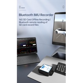 【BLE 9-Axis Offline Accelerometer Data Recording】High Precision WT901SDCL Gyroscope + Angle (XY Accuracy 0.05°) + Magnetometer with Kalman Filter, Tilt Sensor