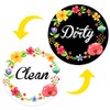 Dishwasher Magnet,Clean Dirty Sign Indicator- Double Sided Magnet with Magnetic