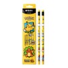 Pikachu Pencils with Eraser, 2B Triangular Pencils 12 Count (Yellow)