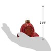 Krebs Designer Seamless 2.5" Firefighter Hat Glass Figurine Holiday Ornament
